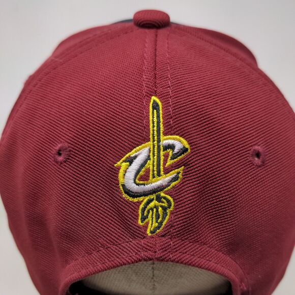 Cleveland Mens Strapback Hat OSFA Multicolor Cleveland Cavaliers Embroidered - Picture 9 of 12